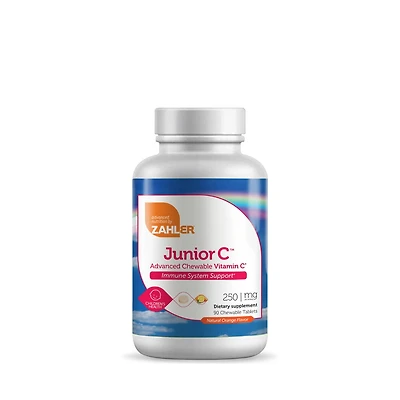 ZAHLER Junior C Vitamin - 90 Tablets (90 Servings)