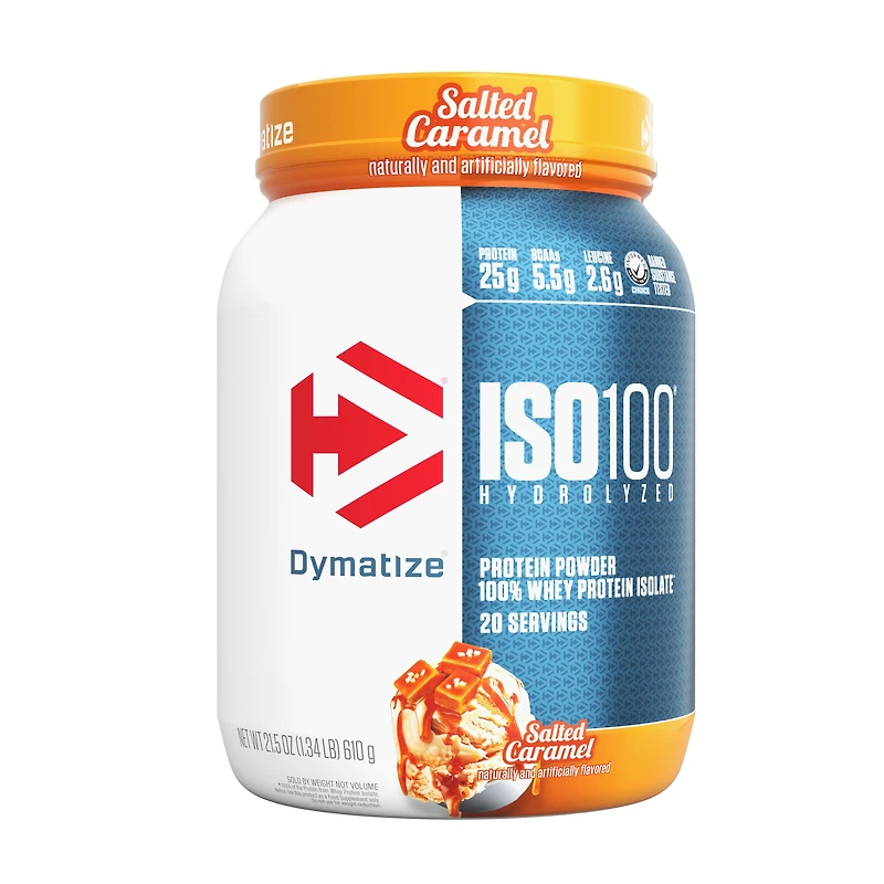 Dymatize Iso100 Hydrolyzed - Salted Caramel (20 Servings) 1.4 lbs.