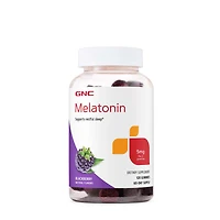 GNC Melatonin Gummies 5 Mg - Blackberry 120 (60 Servings)