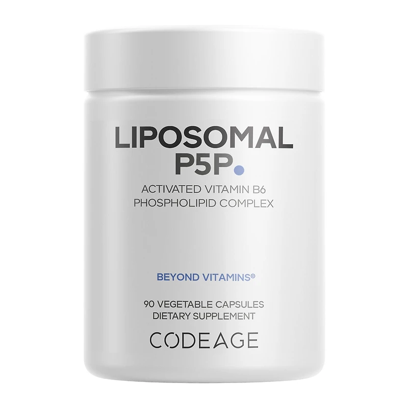 Codeage Liposomal P5P Vitamin B - 90 Vegetable Capsules (90 Servings)
