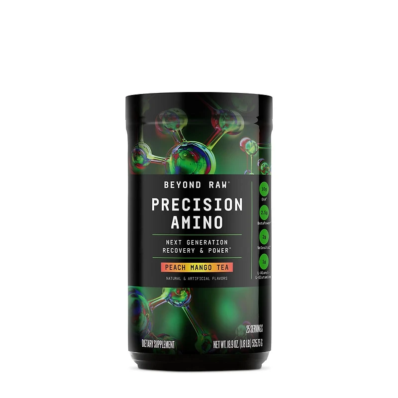 Beyond Raw Precision Amino - Peach Mango Tea (25 Servings)
