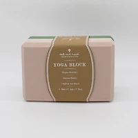 Oak and Reed Colorblock Yoga Block - Seaspray/cameo 1