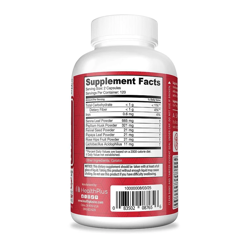 Super Colon Cleanse® - 240 Capsules (120 Servings)