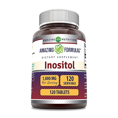 Inositol 1000mg - 120 Tablets (120 Servings)