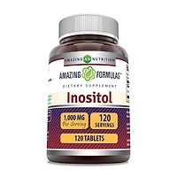 Inositol 1000mg - 120 Tablets (120 Servings)