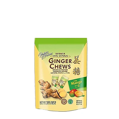 Prince of Peace Ginger Chews - Mango (28 Chews) 28 Servings