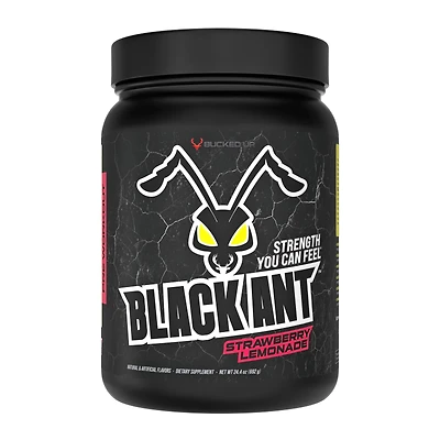 Bucked Up Black Ant Pre-Workout - Strawberry Lemonade (20 Servings)