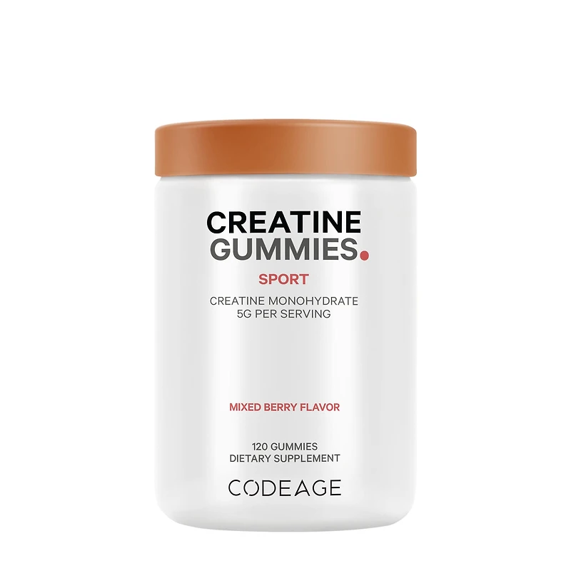 Codeage Creatine Gummies 5G Vegan - Mixed Berry 120 (30 Servings)