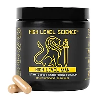 High Level Science Man Ultimate Testosterone Supplement 30 Servings