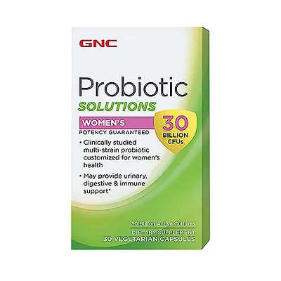 Probiotic Solutions Women's - 30 Billion CFUs - 30 Capsules (30 Servings)