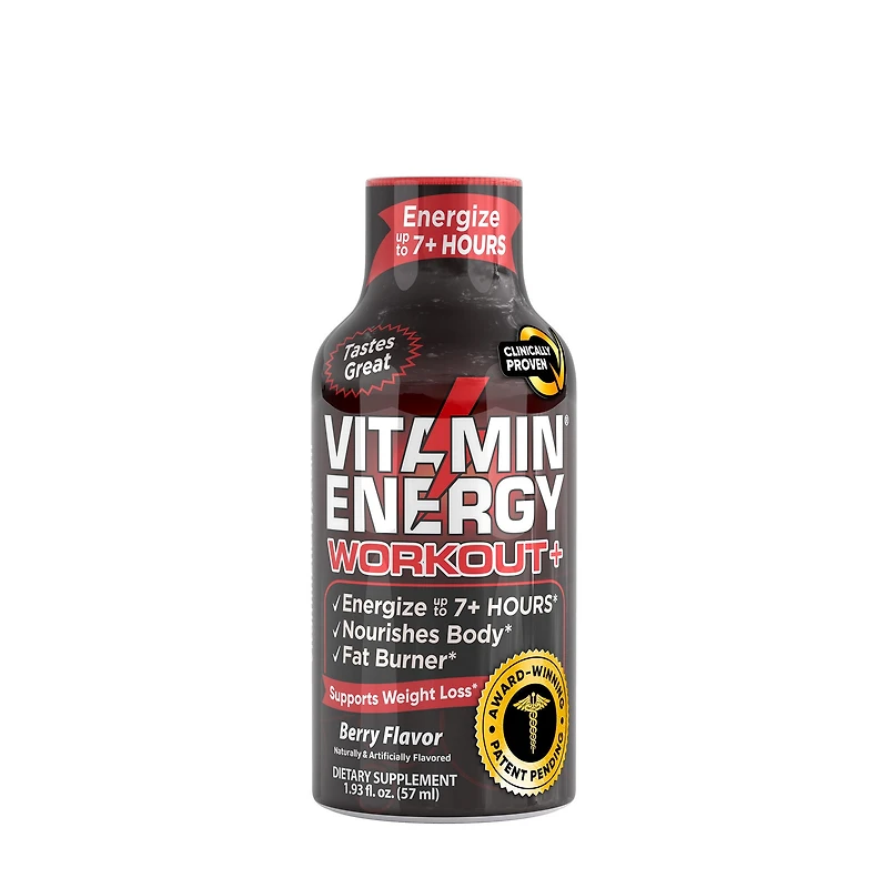 Workout+ - Berry - 1.93oz. (12 Pack)