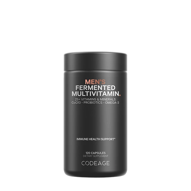 Codeage Men's Fermented Multivitamin - 120 Capsules (60 Servings)