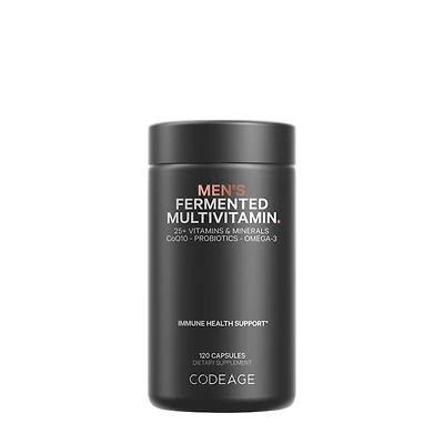 Codeage Men's Fermented Multivitamin - 120 Capsules (60 Servings)