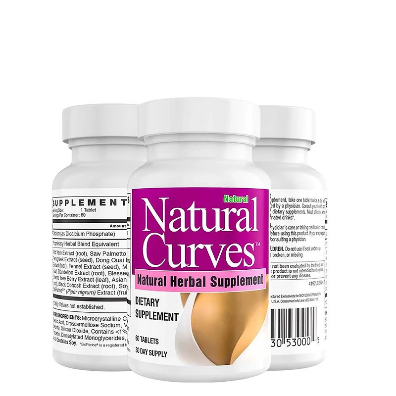 Natural Herbal Supplement - 60 Tablets (60 Servings)