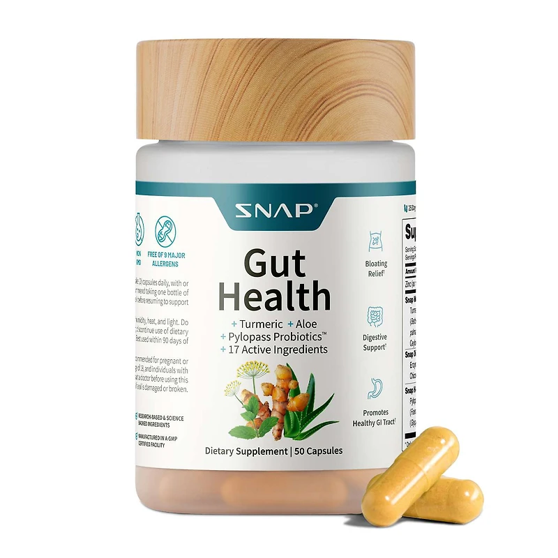Gut Health Capsules - 60 Capsules (30 Servings)