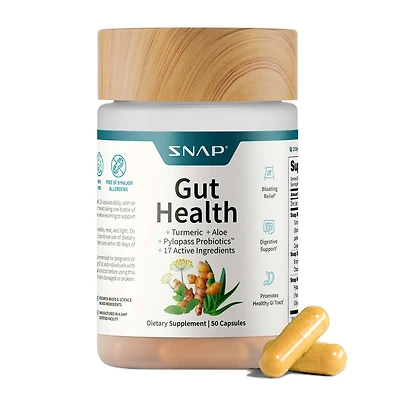 Gut Health Capsules - 60 Capsules (30 Servings)