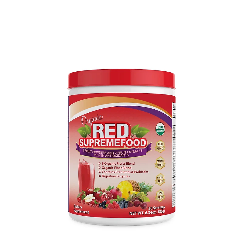 Divine Health Organic Red Supremefood Gluten-Free - 6.34 Oz. (30 Servings)