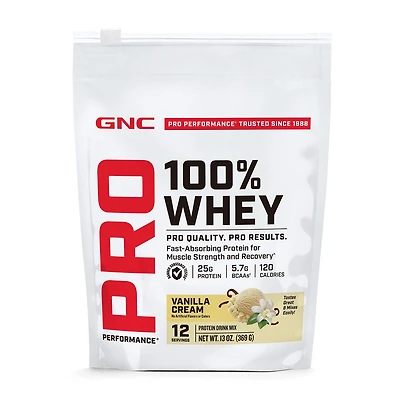GNC Pro Performance 100% Whey Protein 2.0 Gluten-Free