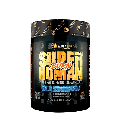 Alpha Lion Superhuman Burn 2-In-1 Fat Burning Pre-Workout