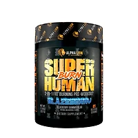 Alpha Lion Superhuman Burn 2-In-1 Fat Burning Pre-Workout - Blazeberry (21 Servings)