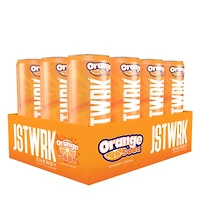 Jst Wrk Energy Drink - Orange Soda 12 Fl Oz (12 Cans)