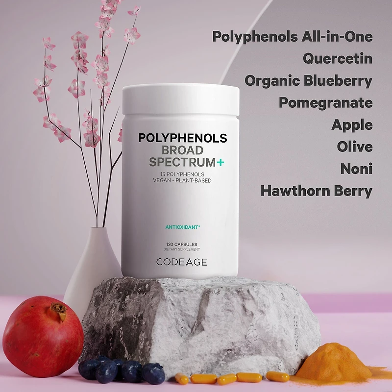 Polyphenols Broad Spectrum - 120 Capsules (30 Servings)