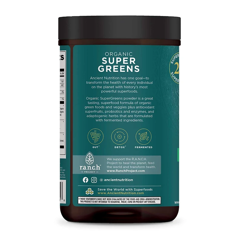 Organic Super Greens (25 Servings)