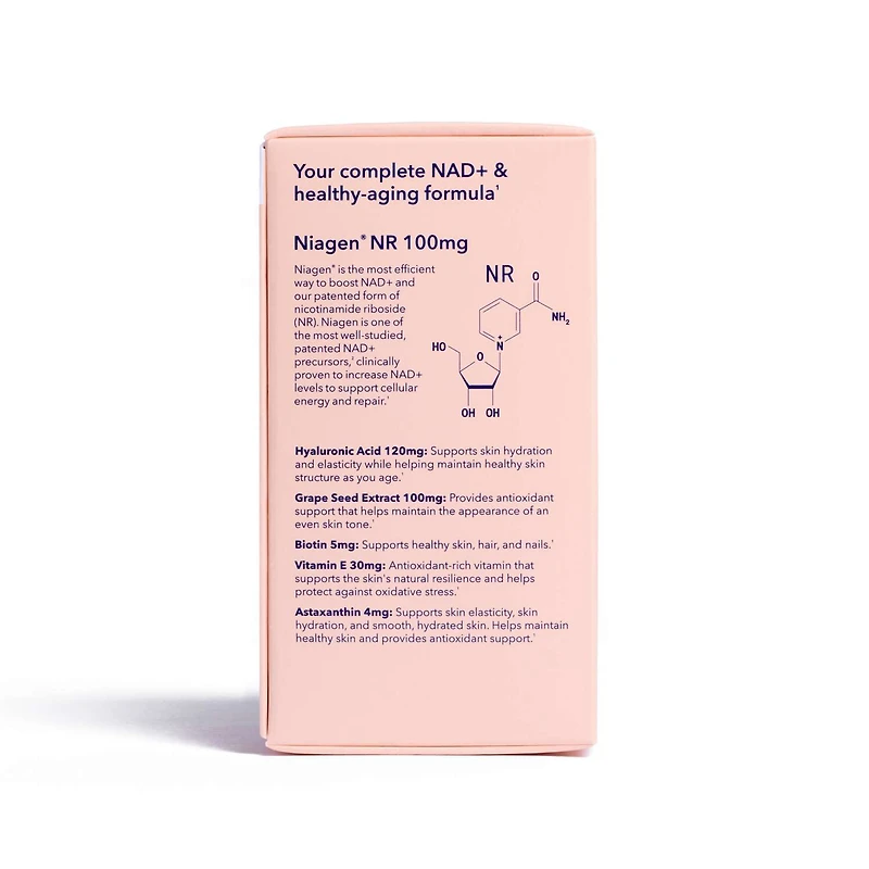 Tru Niagen Beauty - 30 Vegetarian Capsules (30 Servings)