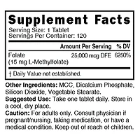 Methylfolate 15mg (120 Servings)