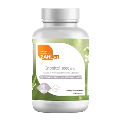Inositol 1000mg - 120 Capsules (120 Servings)