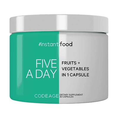 Five A Day Fruits + Vegetables - 30 Capsules (30 Servings)