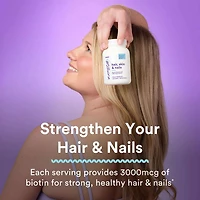 Hair Skin & Nails - 120 Caplets (60 Servings)