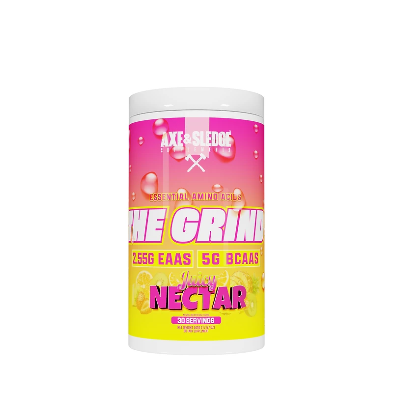 Axe & Sledge Supplements the Grind Essential Amino Acids - Juicy Nectar (30 Servings)