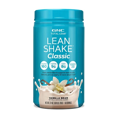 GNC Total Lean Shake Classic Healthy - Vanilla Bean (16 Servings)