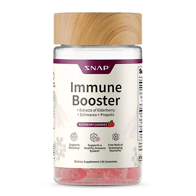 Immune Booster Elderberry Extract - 60 Gummies (30 Servings)