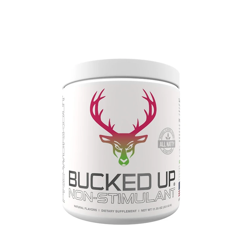 Bucked Up Non-Stimulant Pre-Workout - Raspberry Lime Ricky (30 Servings)