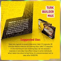 Turk Builder MAX - 40 Capsules (40 Servings)