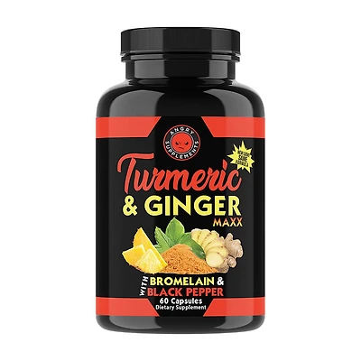 Turmeric & Ginger MAXX - 60 Capsules (30 Servings)