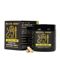 High Level Man Ultimate Testosterone Supplement 30 Servings