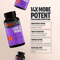 Lion's Mane - 60 Capsules (30 Servings)