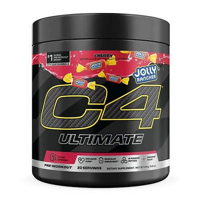 Cellucor C4 Ultimate Pre-Workout - Cherry Jolly Rancher (20 Servings)