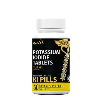Nature's Fusions Potassium Iodide Tablets 130Mg
