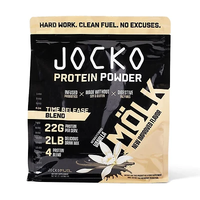 Jocko Molk Protein Powder - Vanilla Milkshake (28 Servings)