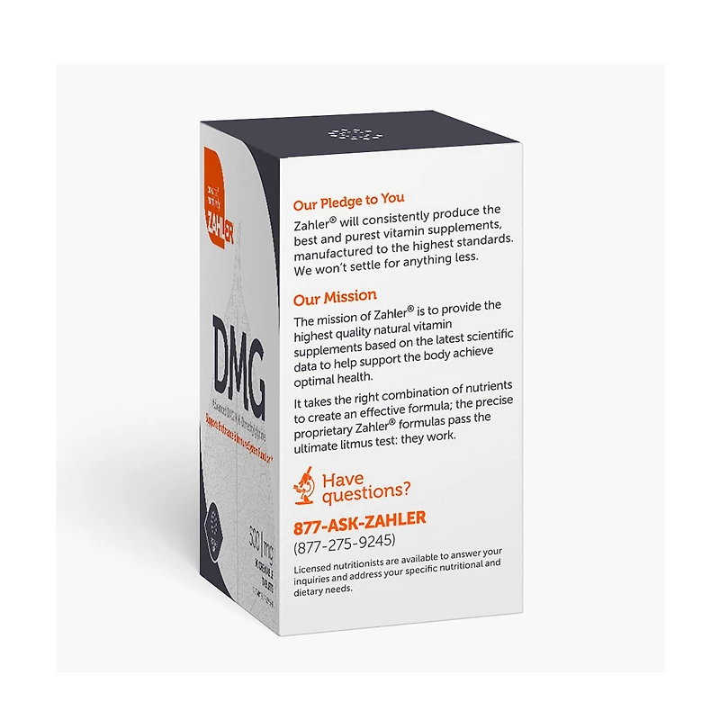 DMG Dimethylglycine 500mg - 90 Chewable Tablets (90 Servings)