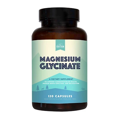 Magnesium Glycinate - 120 Capsules (60 Servings)