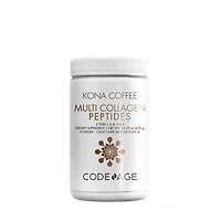 Codeage Hydrolyzed Multi Collagen Peptides Powder - 5 Types with Kona Coffee 14.39 Oz. (30 Servings)