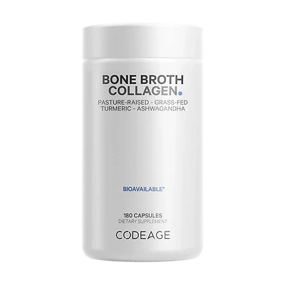 Bone Broth Collagen - 180 Capsules (60 Servings)