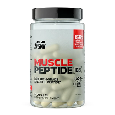 MuscleTech Leucine Peptide 185 - 84 Capsules (28 Servings)