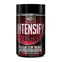 Intensify Black - Medium Stim Thermo - 90 Capsules (45 Servings)