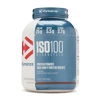 Dymatize Iso 100 Whey Protein Isolate - Fudge Brownie (71 Servings) 5 lbs.